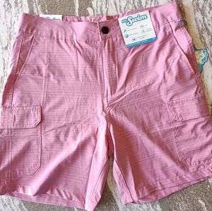 Mr. Swim Cargo Hybrid Swim Trunks New Size 32" Waist